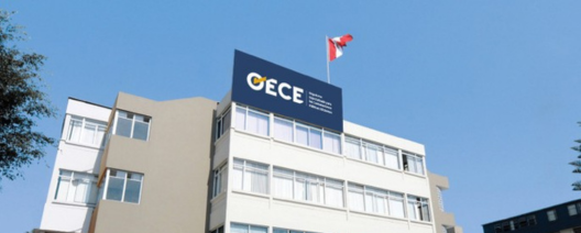 Fachada del edificio de la OECE